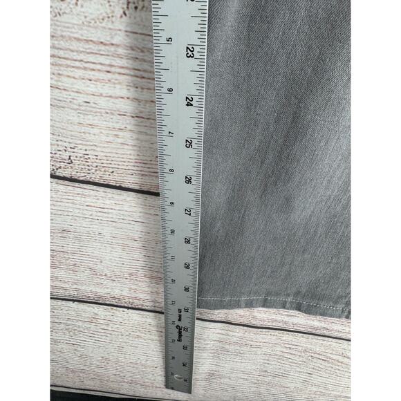 Baldwin Kansas City Brennan Modern Straight Jeans Men's 38 Gray Stretch - Picture 11 of 12